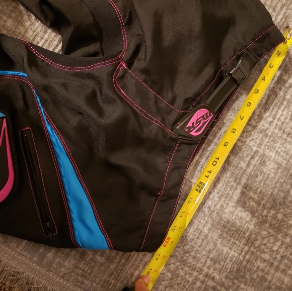 MRS Gem Over the Boot MX Convertible 2 in 2 pants/shorts.Black/Pink Womens Pants - Picture 2 of 16